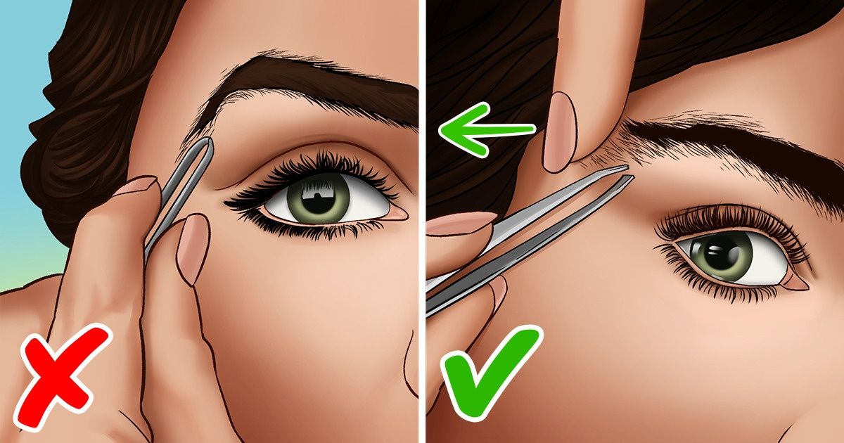 Como cortar cejas