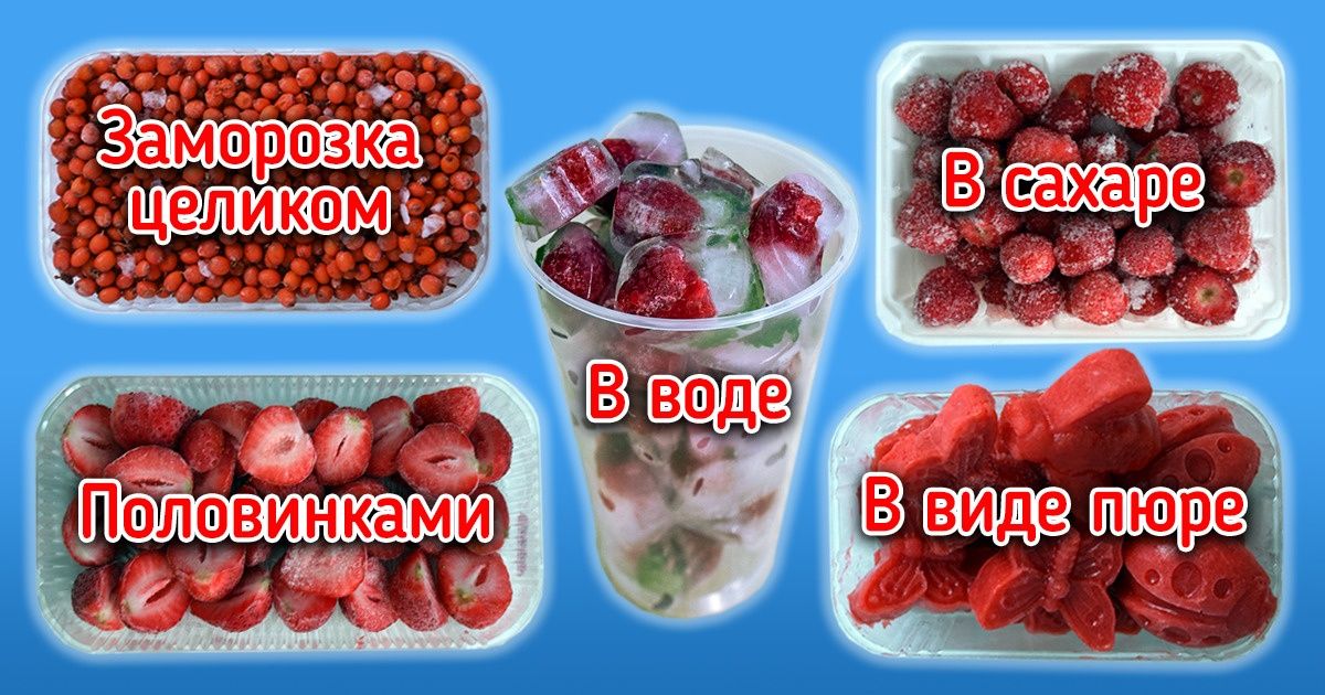 Как заморозить ягоды, чтобы сохранить их свежий вкус и аромат