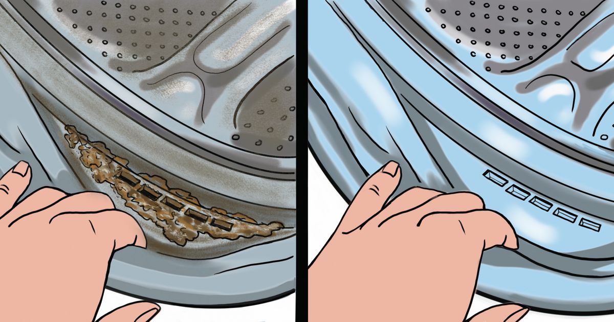 Как избавиться от плесени в стиральной машине