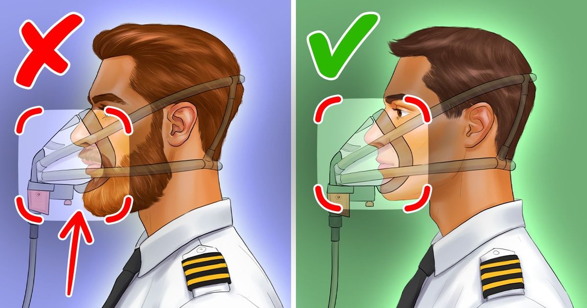 Почему запрещают бороду. Почему пилотам нельзя носить бороду.